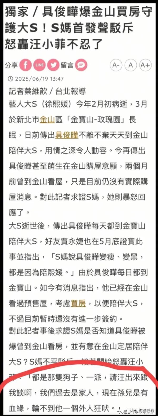 欧皇证券 S妈频繁发文，和汪家纠缠不休惹众怒！难怪连王伟忠都看不下去了