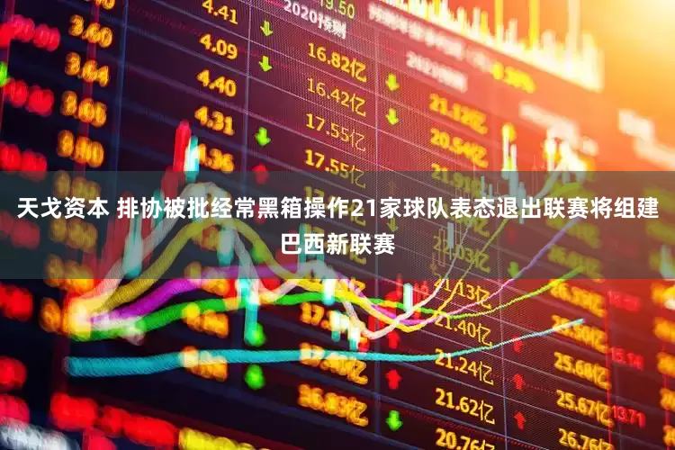 天戈资本 排协被批经常黑箱操作21家球队表态退出联赛将组建巴西新联赛